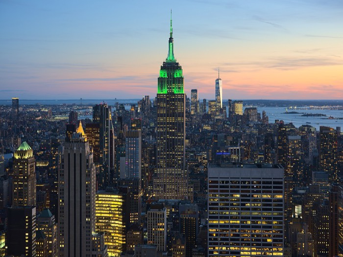 New York City skyline, USA